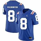 Florida Gators 8 Nick Washington Blue Throwback College Football Jersey Dzhi,baseball caps,new era cap wholesale,wholesale hats
